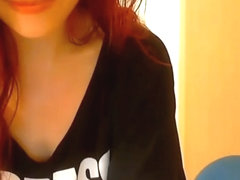 Pretty Amateur gf on Webcam 20