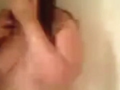 Young Fat Girl Has A Shower And Masturbates