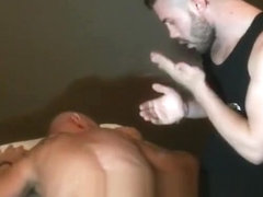 jess fucked bareback by ricky blue during a massage