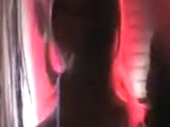 Blonde temptress shows her sexy tits and round butt