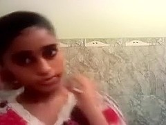 Indian young girlfriend on homemade POV sex movie sucking dick