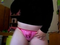corpulent legal age teenager displays her rounded curves