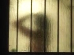Window Voyeur - spied young german teeny in Shower 2-3