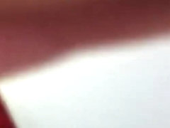 Straight Muscle Guy Flexes And Jerks