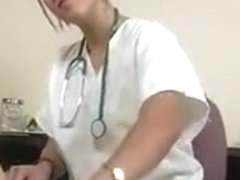 Nurse gives Handjob