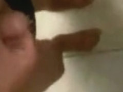 Jerking off in my   60s lace panties