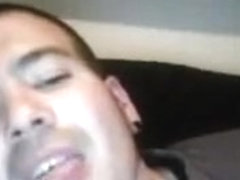 Straight guys feet on webcam #279