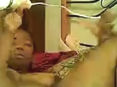 Eboney hawt bulky immature on web camera