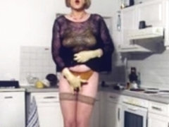 marvelous aged latex anal rubber ladyboy bitch