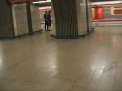 Hot guy sucking dicks in subway
