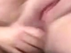 Chubby mature with saggy tits