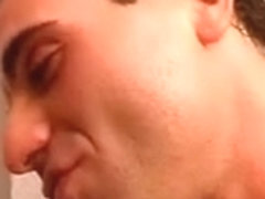 German handjob - cum on shirt