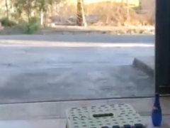 Masturbation in public