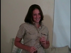 Newcomer getting her brown a-hole drilled