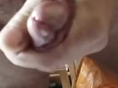 Playing with my little cock