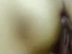 Amateur doggystyle pov video is showing a skinny bitch who is bent over the table, thus teasing wi.