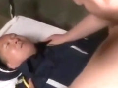 Japanese fat man in bar