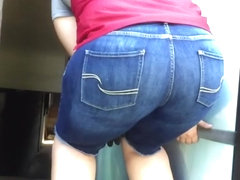 OMG Hips and Ass Big Booty PAWG Tight Jeans