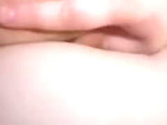 bbw wife alone masturbating