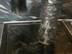 Lady L crush monitor with black boots