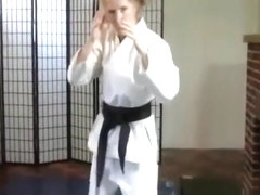 Karate babe pov