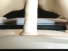 Fabulous private solo, dildo, masturbation porn scene