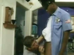 Hot Cop Interracial Action