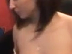 Anna again smoking topless webcam