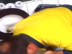 glory hole action after work