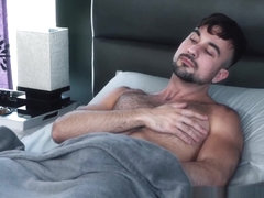 Hairy and muscular jocks enjoy some sensual ass breeding