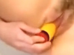 Peaches on striptease and dildoing act