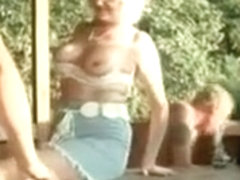 Sexy Blonde Milf Sucks Stiff Cock