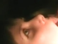He ejaculates all over her beautiful face