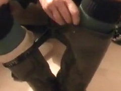 nlboots - socks, balzer boots turned up and down