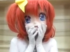 any types of transforming and unmask scene for japanese kigurumi porn girls
