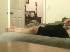 Bedtime Stroking/Jerk and Hard Cum!!