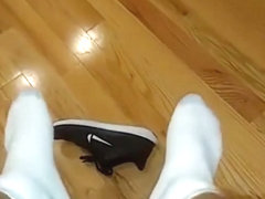 Struggling to Take Off my Smelly Socks