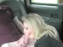 Busty Blonde Babe Nailed By Her Partner In The Backseat