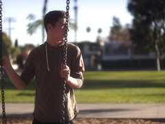 Joey Mills tops tight twink Garrett Graves RAW