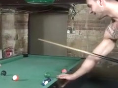 Hot hunks get hard during strip pool