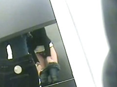 Clothes shop changing room video presents some naughty views
