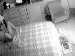 Hidden livecam. Caught my wicked mommy masturbating