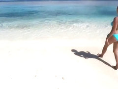 Outdoor cumshot facial