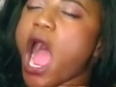 This Hot Creamed Young Ebony Pushes Her Own Fist Through