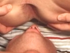 Exotic male pornstar in hottest masturbation, hunks homosexual sex clip