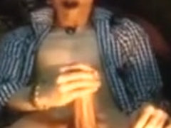 big thick cock, big cum, smoking wank for the horny sluts