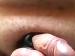 Prostate Milking with toys = Cum dripping