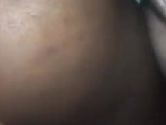 Thick Black BBW Ass Fucked By White Cock
