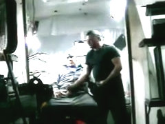 STR8 Rednecks Fuck and Suck on Spycam in Back of Store