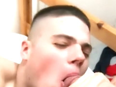 Amateur straight guys being assfucked and jizzed